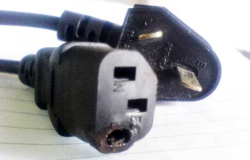 劣質(zhì)電源線 劣質(zhì)電源線